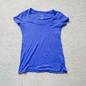 american eagle blue tshirt